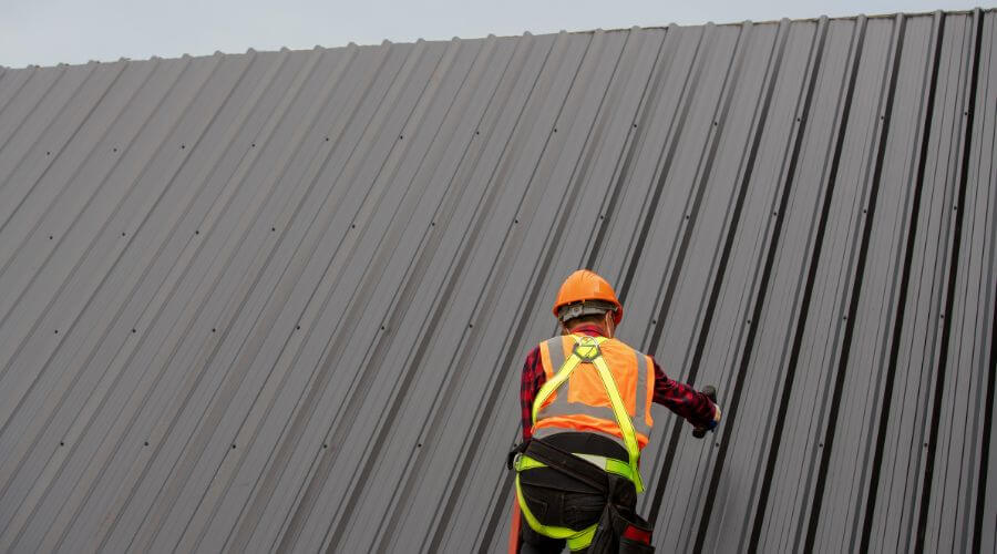 Professional metal roof installation services in Delta, PA